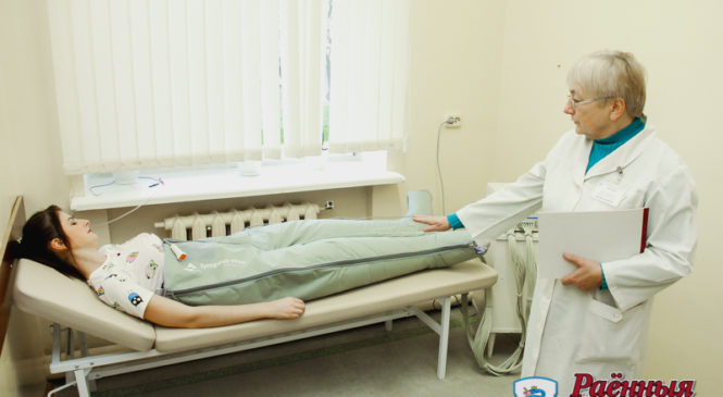 В Пружанской ЦРБ появился аппарат для прессотерапии и лимфодренажа