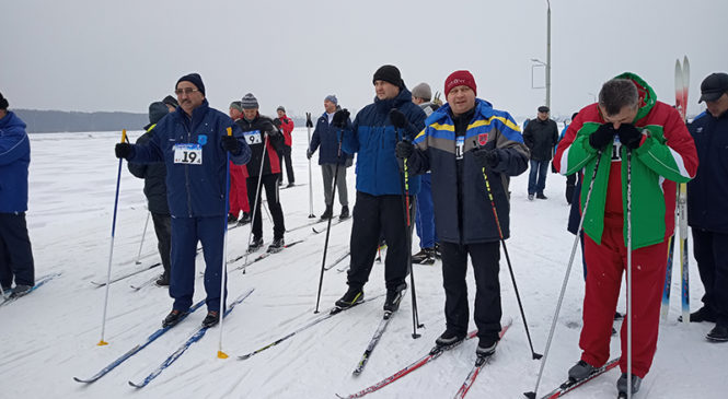 Команда Пружанского района приняла участие в областной спартакиаде «Брестская лыжня-2019». Есть медаль!