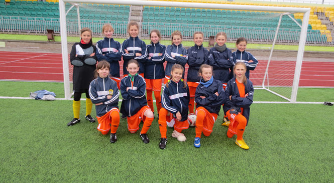 В Беларуси появилась футбольная лига для девочек до 13 лет. Пружанки в теме!