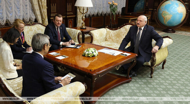Лукашэнка: Беларусь мае намер выканаць працэдуры для ўступлення ў ШАС да чэрвеня 2023 года