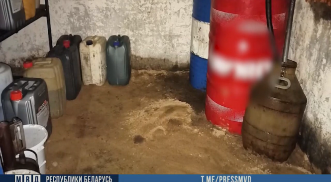 За хищения дизтоплива в Пружанском и Кобринском районах задержаны отец и сын из Бреста (+видеокомментарий)