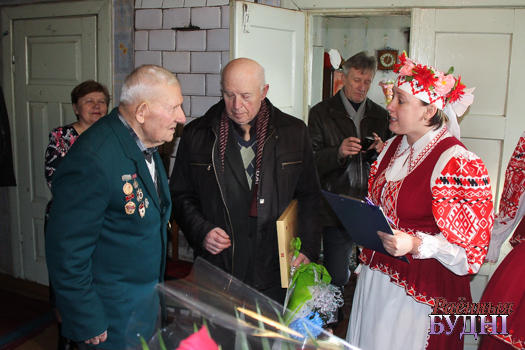 90-летие отметил обладатель 3 медалей «За отвагу» Иван Хромченко