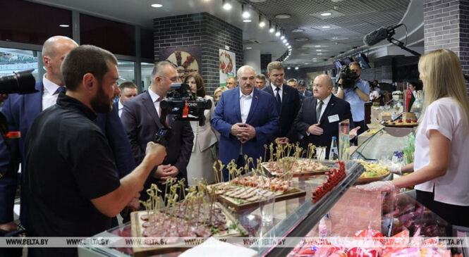 Пружанскія сыры і масла можна набыць у ГЦ «Сталіца»! Прадукцыю «малочкі» ацаніў Прэзідэнт