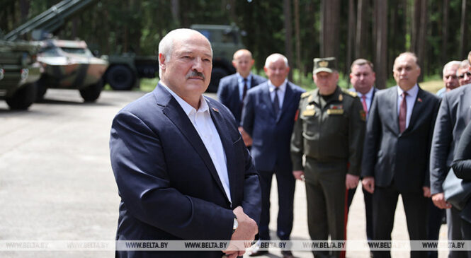 Лукашэнка назваў умовы выкарыстання ядзернай зброі з тэрыторыі Беларусі