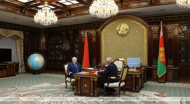 Лукашэнка абмеркаваў з кіраўніком ЦВК падрыхтоўку да электаральнай кампаніі 2024 года
