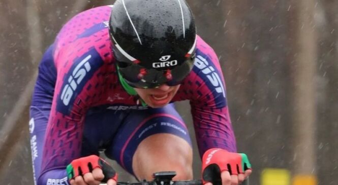 Медальная стала рэспубліканская спартакіяда па веласпорце для пружанца Дзяніса Бараноўскага