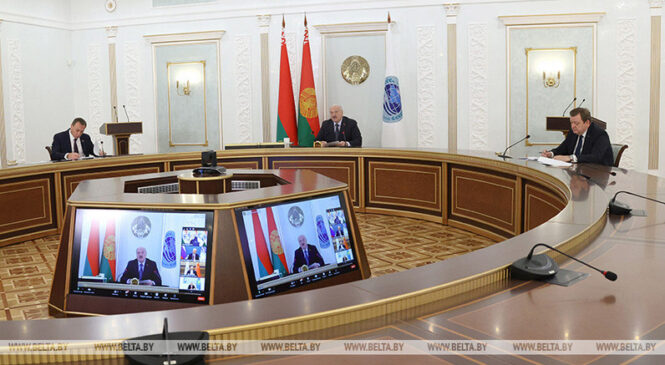 Прэзідэнт Беларусі агучыў прапановы па супрацоўніцтве ў ШАС. Поўная прамова Лукашэнкі на саміце