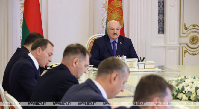Лукашэнка на нарадзе аб стварэнні партовых магутнасцей: трэба канчаткова вызначыцца