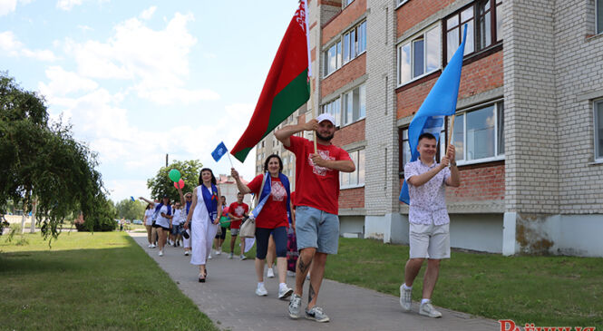 Прафсаюзы — за мір і стварэнне! Раённае аб’яднанне правяло мерапрыемства з нагоды Дня Незалежнасці (+многа фота)