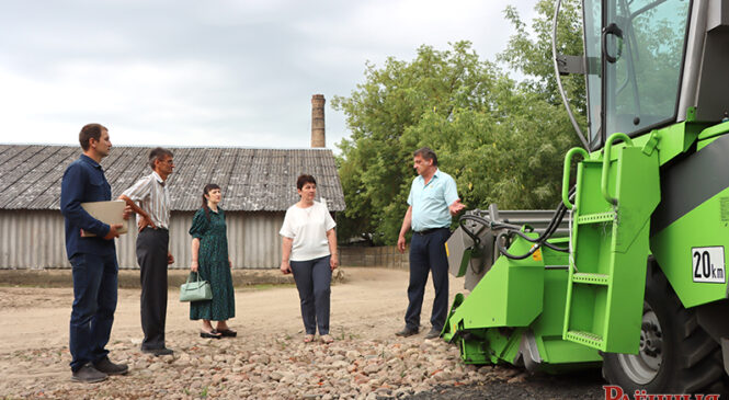 За бяспекай жніва ў Пружанскім раёне сочыць інспекцыйная камісія
