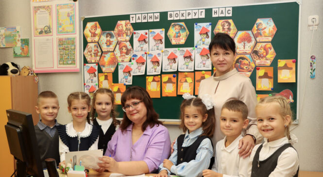 Выхавальнікі групы падоўжанага дня СШ № 5 упэўнены: праца педагога — гэта натхненне