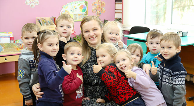 80 гадоў з любоўю да хлопчыкаў і дзяўчынак працуе Ружанскі дзіцячы садок