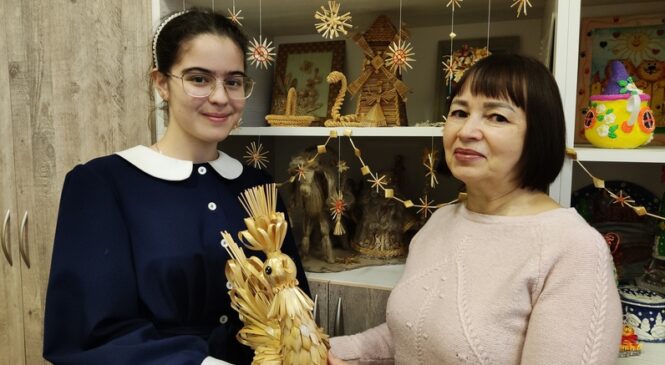 Саламяныя перапляценні жыццёвых узораў