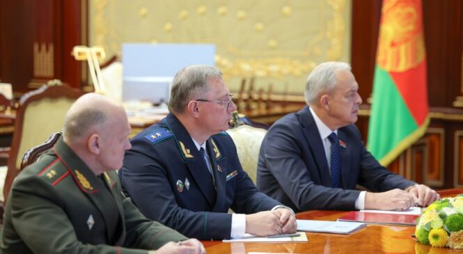 На совещание у Александра Лукашенко вынесен вопрос совершенствования деятельности КГБ