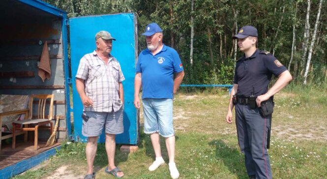 Выходные под контролем: профилактические рейды на водоемах Пружанщины