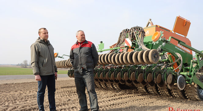 Посевная кампания в самом разгаре