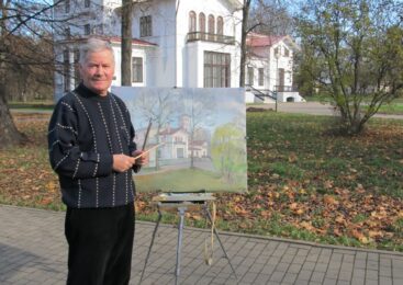 Питерский художник Дмитрий Якуценя — родом из Пружанского района