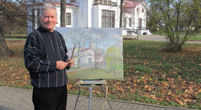 Питерский художник Дмитрий Якуценя — родом из Пружанского района