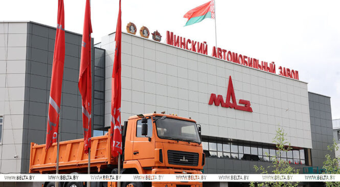 МАЗ поставляет технику для Азербайджана